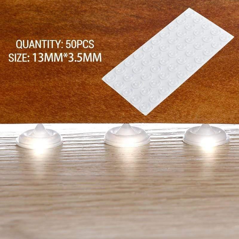 Avelena | Silikon Gummi Möbel Pads Küchenschrank Tür Pad Selbstklebende Puffer Stopper Dämpfer Polsterung Schutzpad Hardware