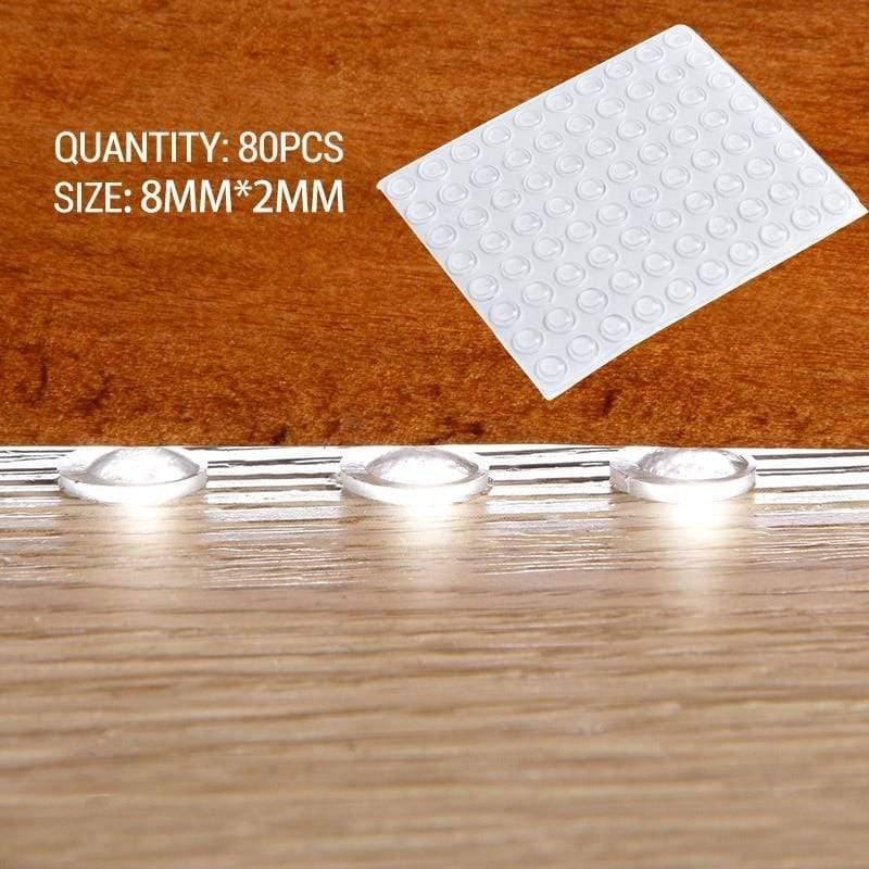 Avelena | Silikon Gummi Möbel Pads Küchenschrank Tür Pad Selbstklebende Puffer Stopper Dämpfer Polsterung Schutzpad Hardware