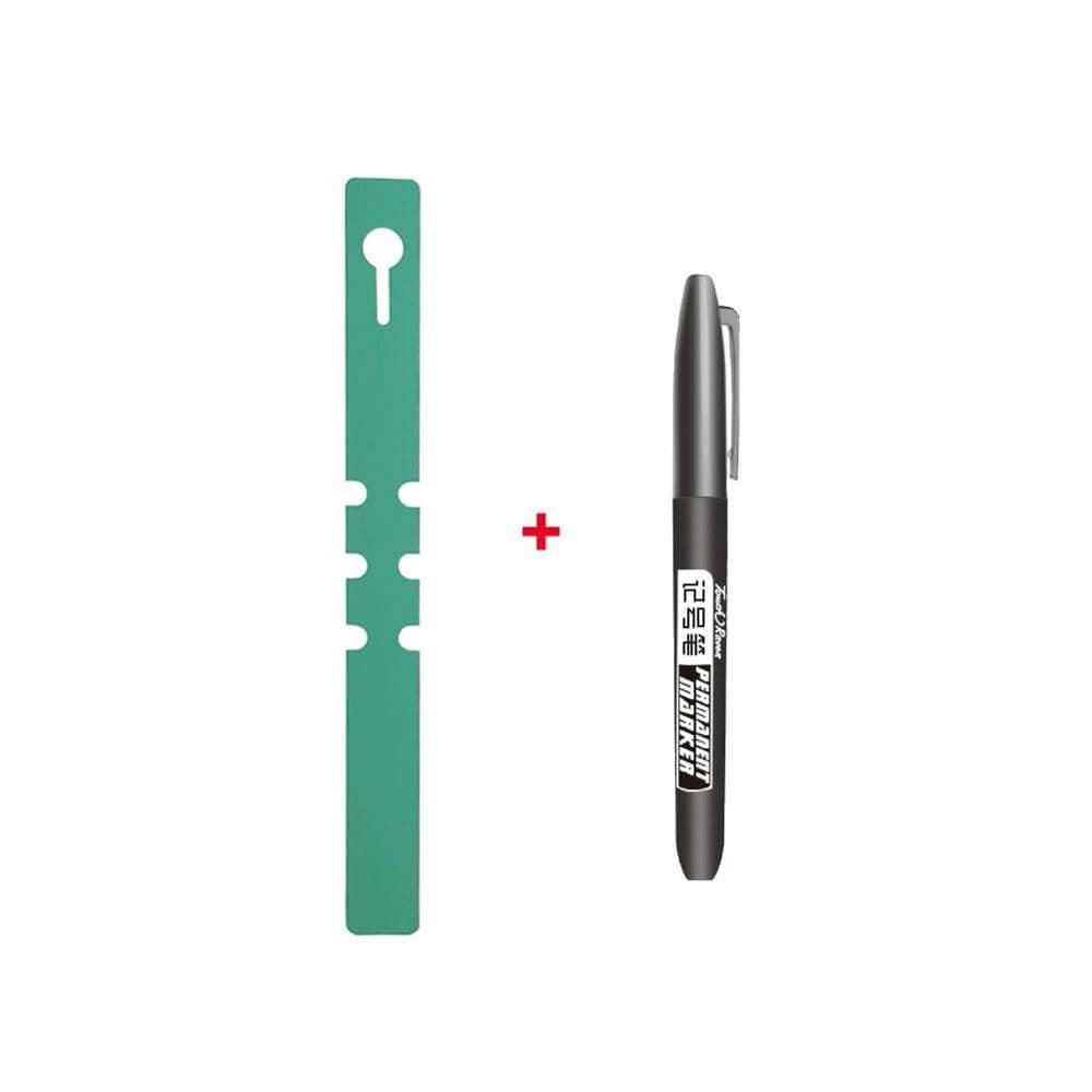 Avelena | Pvc Kunststoff Pflanzenmarker Pflanzenetikett Pflanzenmarker für Gartenring Pflanzenetikett 21*2Cm Wasserdicht Wiederverwendbar