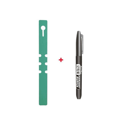 Avelena | Pvc Kunststoff Pflanzenmarker Pflanzenetikett Pflanzenmarker für Gartenring Pflanzenetikett 21*2Cm Wasserdicht Wiederverwendbar