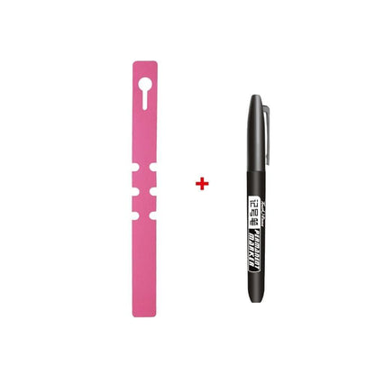 Avelena | Pvc Kunststoff Pflanzenmarker Pflanzenetikett Pflanzenmarker für Gartenring Pflanzenetikett 21*2Cm Wasserdicht Wiederverwendbar