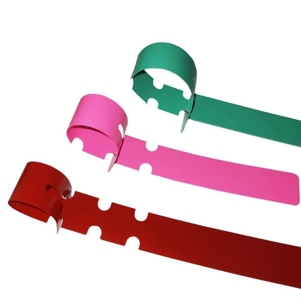 Avelena | Pvc Kunststoff Pflanzenmarker Pflanzenetikett Pflanzenmarker für Gartenring Pflanzenetikett 21*2Cm Wasserdicht Wiederverwendbar