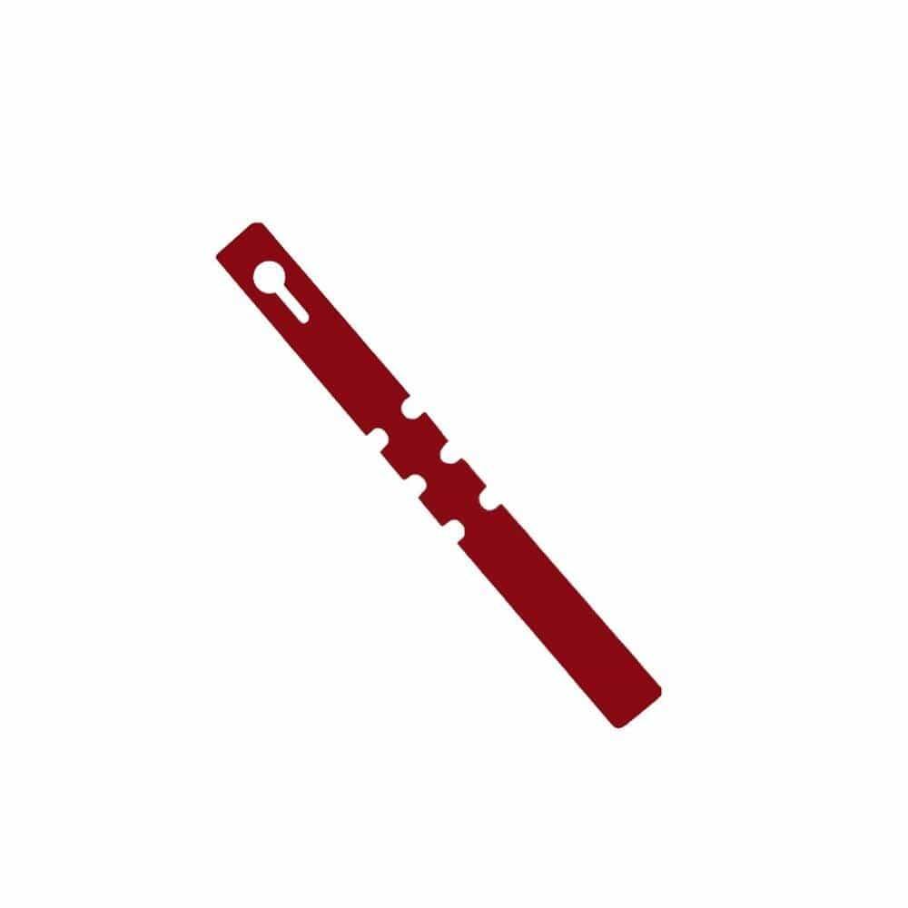 Avelena | Pvc Kunststoffe Pflanzenmarker Pflanzenetikett Pflanzenmarker für Garten Ring Pflanzenetikett 21*2Cm Wasserdicht Wiederverwendbar