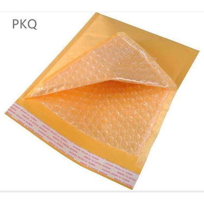 Avelena | 20 Stück/Packung Kraftpapier Luftpolsterversandtaschen Versandtaschen Mit Luftpolsterumschlag Geschäftsmaterialien