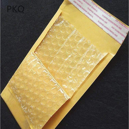 Avelena | 20 Stück/Packung Kraftpapier Luftpolsterversandtaschen Versandtaschen Mit Luftpolsterumschlag Geschäftsmaterialien