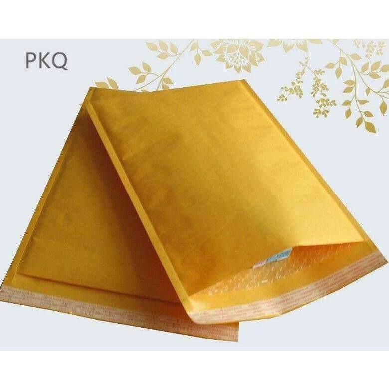 Avelena | 20 Stück/Packung Kraftpapier Luftpolsterversandtaschen Versandtaschen Mit Luftpolsterumschlag Geschäftsmaterialien