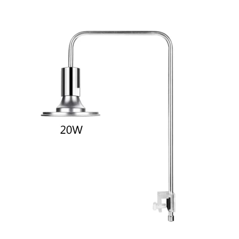Avelena | Aquarium Led-Lampen 20W/40W Wasserpflanzen Wachstumslicht Schildkröte-Reptilienbeleuchtung Klemmlampe für Aquarien