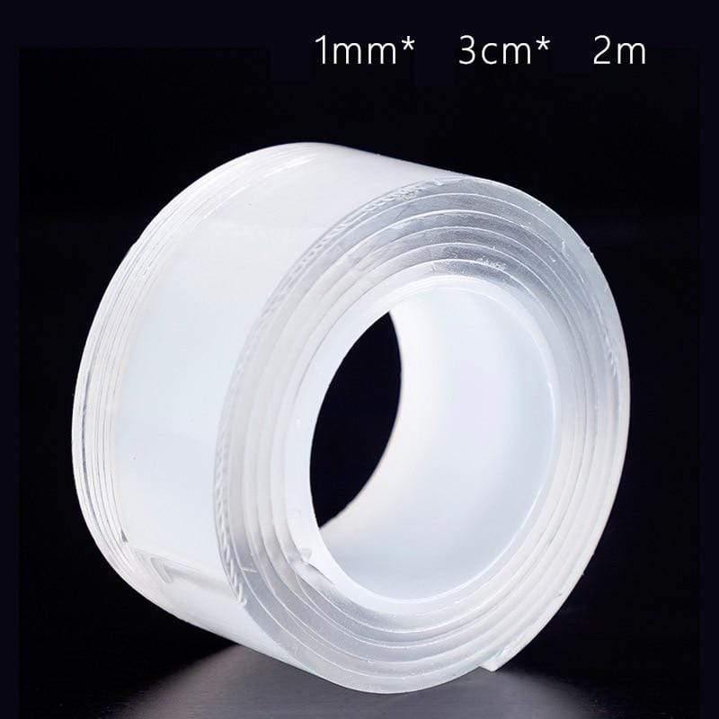 Avelena | Kreatives Magic Tape Keine Spuren Nano Tape Starker Nagelfreier Doppelseitiger Klebeband Washi Tape
