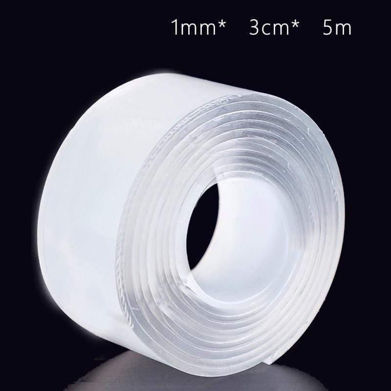 Avelena | Kreatives Magic Tape Keine Spuren Nano Tape Starker Nagelfreier Doppelseitiger Klebeband Washi Tape
