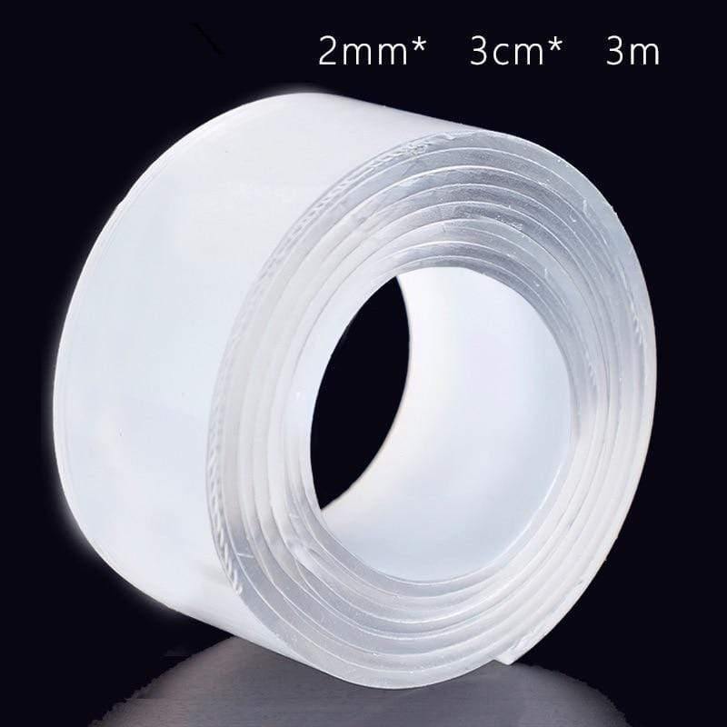 Avelena | Kreatives Magic Tape Keine Spuren Nano Tape Starker Nagelfreier Doppelseitiger Klebeband Washi Tape