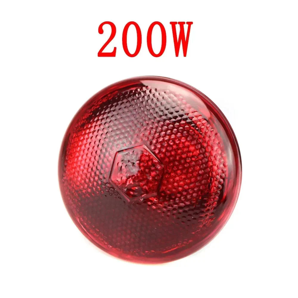 Avelena | 220V Geflügel Heizbirne 100/150/200/275W Infrarot Isolationsheizung Für Reptilien Pflanzen Amphibien Haustiere Nutztiere