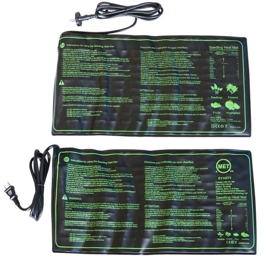 Avelena | Seedling Heizmatte Pflanzen Samen Keimung Wachstum Heizmatte 50X25Cm 110V/220V 18W Garten Gewächshausbedarf Us Uk Eu Stecker 1 Stk