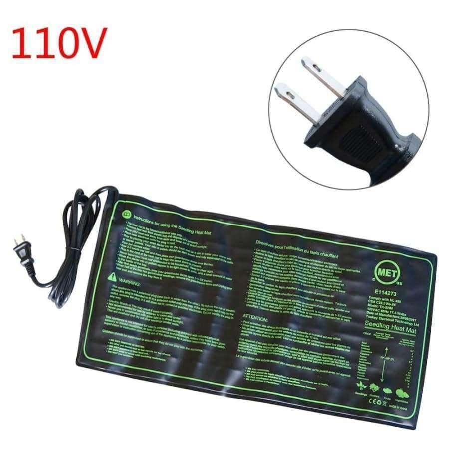Avelena | Seedling Heizmatte Pflanzen Samen Keimung Wachstum Heizmatte 50X25Cm 110V/220V 18W Garten Gewächshausbedarf Us Uk Eu Stecker 1 Stk