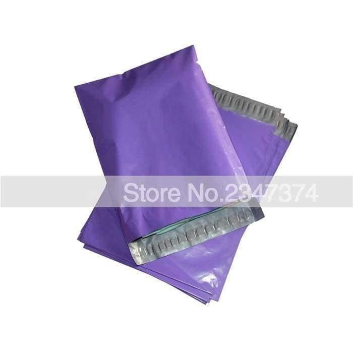 Avelena | Lila Farbe Umschlag Versandtasche Kurier Mailer Express Poly-Mailer Von Verpackung Versand Plastik Paket Selbstklebende Materialien