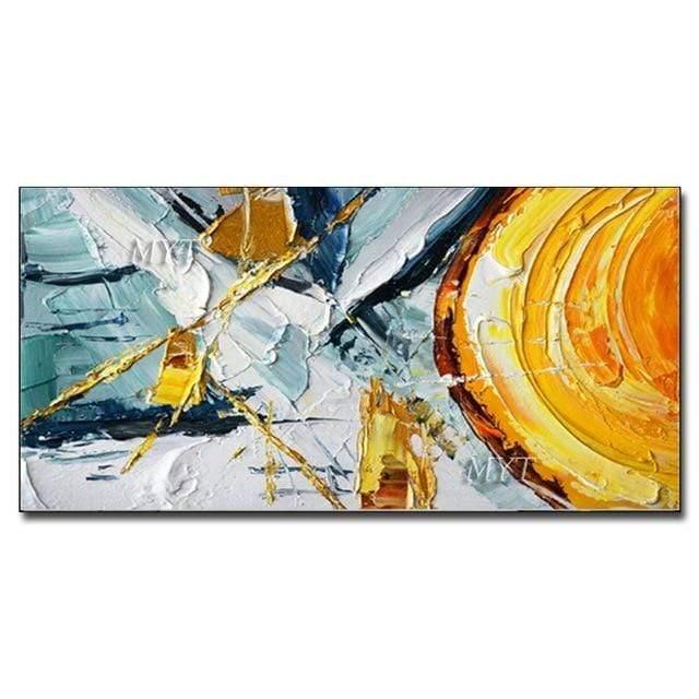 Avelena | Malknife Malerei Ölmalerei, Abstrakt Auf Leinwand 100% Handgemachte Kunst Moderne Kunst Wohnzimmer Wanddeko