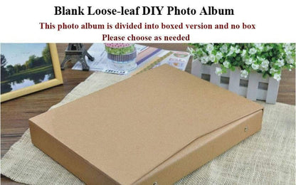 Avelena | 30 Seiten Blanko/Losblätter Fotoalbum Scrapbook Handgemacht/Hochzeit/Diy/Selbstklebend/Papier Fotoalbumhülle Kraftalbum Für Fotos
