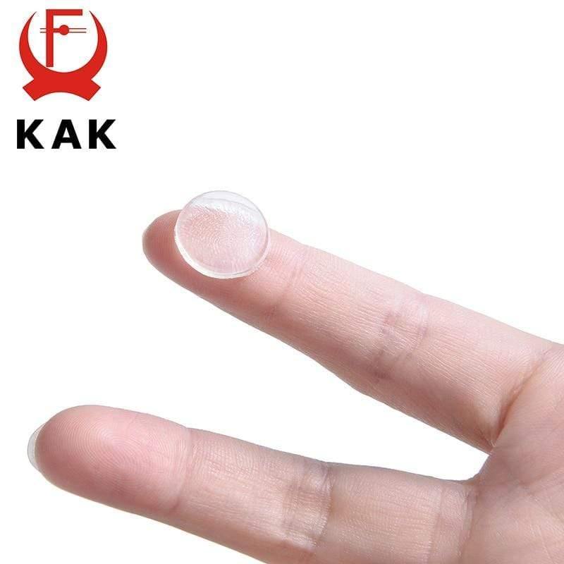 Avelena | 30-80 Körnung Silikon Türstopper Pad Transparent Gummi Küchenschrank Fänger Selbstklebender Dämpfer Puffer Möbelhardware