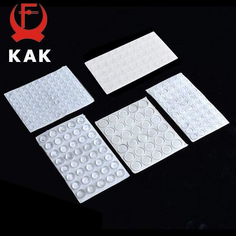 Avelena | 30-80 Körnung Silikon Türstopper Pad Transparent Gummi Küchenschrank Fänger Selbstklebender Dämpfer Puffer Möbelhardware