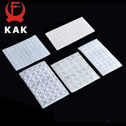 Avelena | 30-80 Körnung Silikon Türstopper Pad Transparent Gummi Küchenschrank Fänger Selbstklebender Dämpfer Puffer Möbelhardware