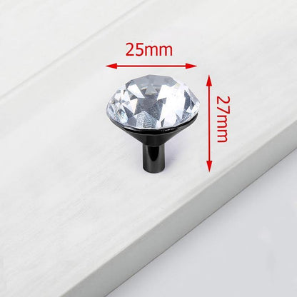 Avelena | Luxus-Diamant-Kristallgriffe Schuhkarton Schrankgriffe Kleiderschrank Kommode Schubladengriffe Kleiderschrank Ziehgriffe Möbelbeschläge