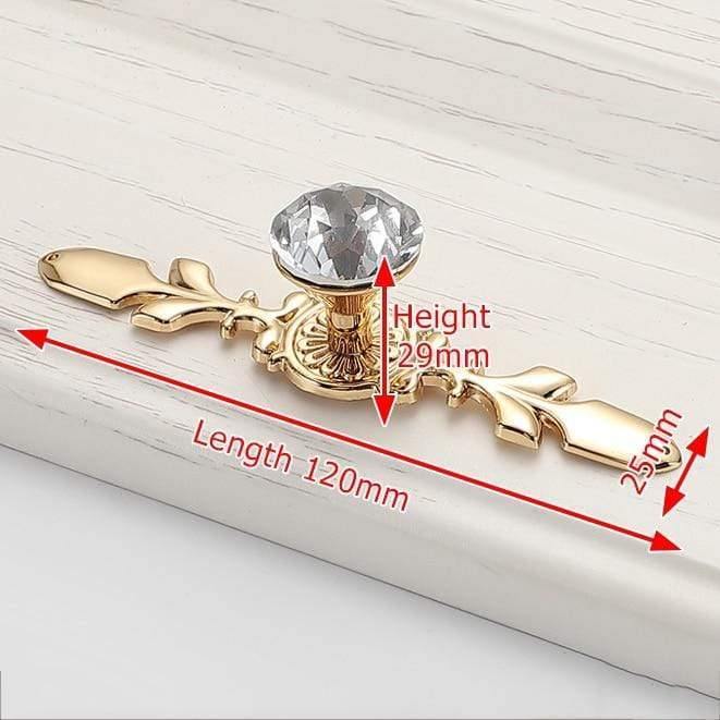 Avelena | Luxus-Diamant-Kristallgriffe Schuhkarton Schrankgriffe Kleiderschrank Kommode Schubladengriffe Kleiderschrank Ziehgriffe Möbelbeschläge