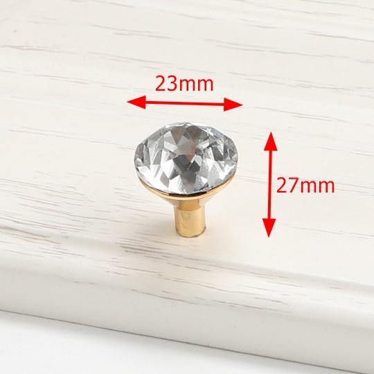 Avelena | Luxus-Diamant-Kristallgriffe Schuhkarton Schrankgriffe Kleiderschrank Kommode Schubladengriffe Kleiderschrank Ziehgriffe Möbelbeschläge