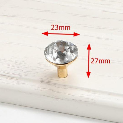 Avelena | Luxus-Diamant-Kristallgriffe Schuhkarton Schrankgriffe Kleiderschrank Kommode Schubladengriffe Kleiderschrank Ziehgriffe Möbelbeschläge