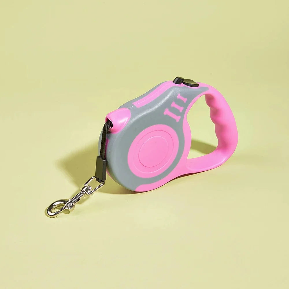 Avelena | 3M 5M Hundeleine für Kleine Hunde Katze Automatische Verpackung Strapazierfähige Nylonleine Welpen Draußen Reisen Tour Wandern Zugseil