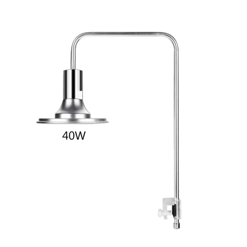 Avelena | Aquarium Led-Lampen 20W/40W Wasserpflanzen Wachstumslicht Schildkröte-Reptilienbeleuchtung Klemmlampe für Aquarien