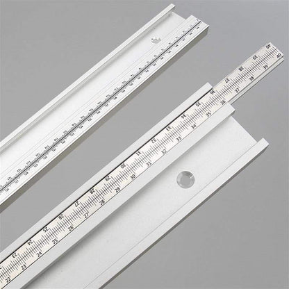 Avelena | 45 Typ T Schiene mit Maß Aluminiumlegierung T-Slots Gehrungsschiene 300-800Mm Diy Tischsägen Werkbank Holzverarbeitungswerkzeuge