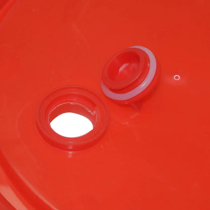 Avelena | 4L Hühnerhaus-Wasserbehälter Hühner-Wasserbehälter Wasserabfluss mit Schalter Geflügel-Kunststofftrinkbehälter