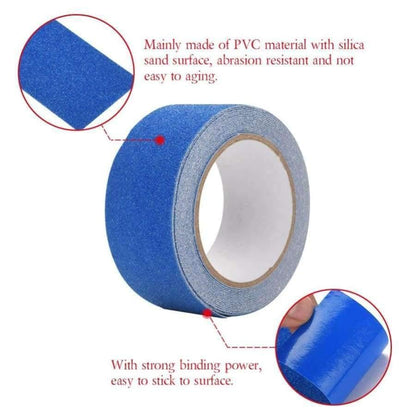 Avelena | 5 Meter Pvc Antirutschband Rutschfestes Klebeband Treppenstufen Bodensicherheitsstreifen Schwarz