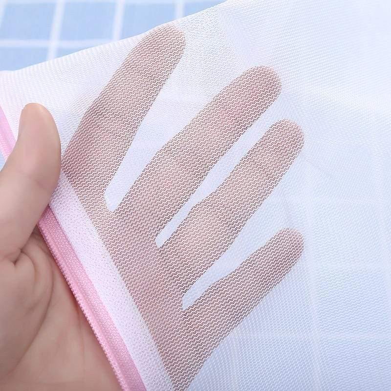 Avelena | 5 Größen Kleidung Waschmaschine Wäsche Bh Hilfs-Unterwäsche Mesh-Netz Waschbeutel Tasche Korb Zuhause Femme