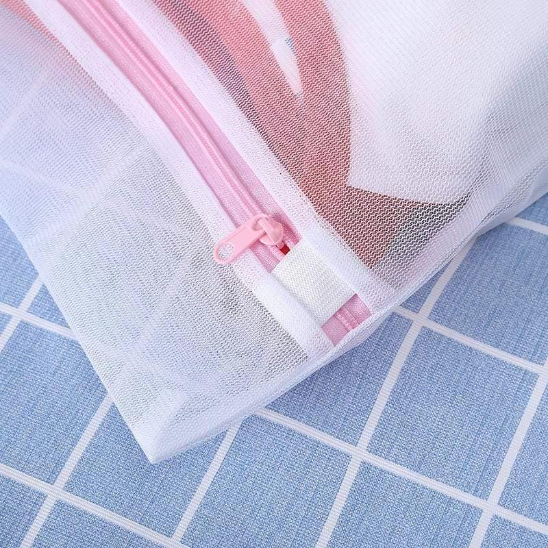 Avelena | 5 Größen Kleidung Waschmaschine Wäsche Bh Hilfs-Unterwäsche Mesh-Netz Waschbeutel Tasche Korb Zuhause Femme
