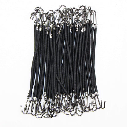 Avelena | 5 Stück Pferdeschwanz Gummibänder mit Haken für Frauen Mädchen Haargummis Haaraccessoires Styling-Werkzeuge Halter Bungee-Bänder