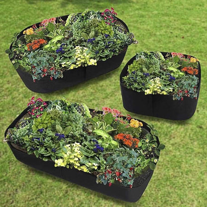 Avelena | Outdoor Indoor Garten Pflanzbeutel Anbau Garten Töpfe Pflanzer Gemüse Pflanzbeutel Wachstumsbeutel Farm Heim Gartenbedarf