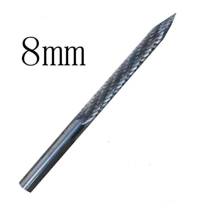 Avelena | 8Mm Automobil-Motorrad Schlauchloser Reifen Die Reifenpanne Reparatur Hochwertiger Carbonstahl-Bohrer Pilznägel-Bit