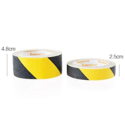 Avelena | 5M Länge Diy Treppen Pet Scrub Warnstreifen Antikollisionsaufkleber Einseitig Klebendes Sicherheitsband für Treppenboden