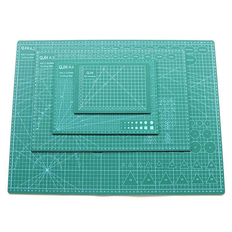 Avelena | A1A2A3A4 Pvc Schneidematte Diy Lederhandwerk Werkzeug Doppelseitige Selbstheilende Matte Pad Schneid Patchwork Nähwerkzeug Set