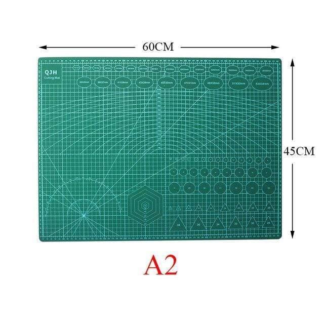 Avelena | A1 A2 A3 A4 Pvc Schneidematte Langlebig Selbstheilend Diy Nähen Studenten Kunst Papier Schneiden Gravieren Schneidematte Lederhandwerkswerkzeug