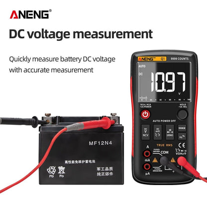 Avelena | Aneng Q1 Digitale Multimeter 9999 Analogtester Wahrer Rms Professionelles Multimeter Diy Transistor Kondensator Ncv Tester Lcr Meter