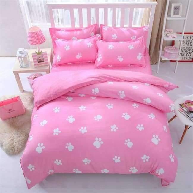 Avelena | Schlafzimmer Ocean Bettwäsche Set Baumwolle Bettbezug Sets Bettlaken Kissenbezug Heimtextilien Matratze Einzel-King-Bettwäsche