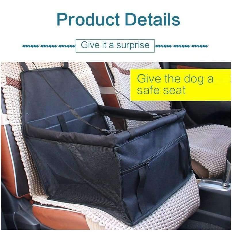 Avelena | Atmungsaktive Autositzauflage Sicherer Transport Hauskatze Welpen Tragetasche Auto Reise Zubehör Wasserdichte Hundesitztasche Korb Haustier