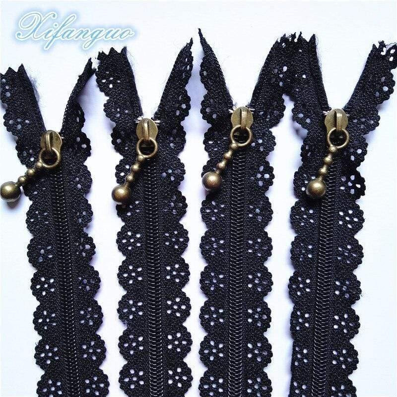 Avelena | 5/10Stm 25Cm 10 Zoll Diy 3# Nylon Spiral Blumenreißverschluss für Diy Nähen Schneiderhandwerk Bett Tasche 20 Farben #