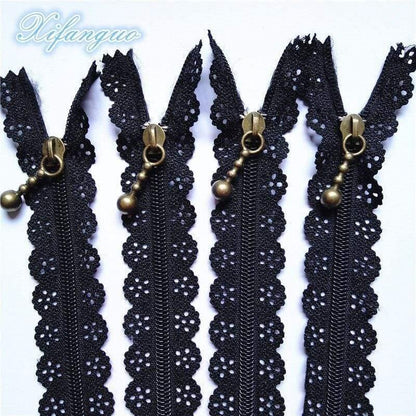 Avelena | 5/10Stm 25Cm 10 Zoll Diy 3# Nylon Spiral Blumenreißverschluss für Diy Nähen Schneiderhandwerk Bett Tasche 20 Farben #
