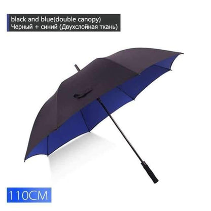 Avelena | 130Cm Großer Regenschirm Herren Golf Regenschirm Winddicht Doppel-Lagig Automatischer Langgriffschirm Damen Herren