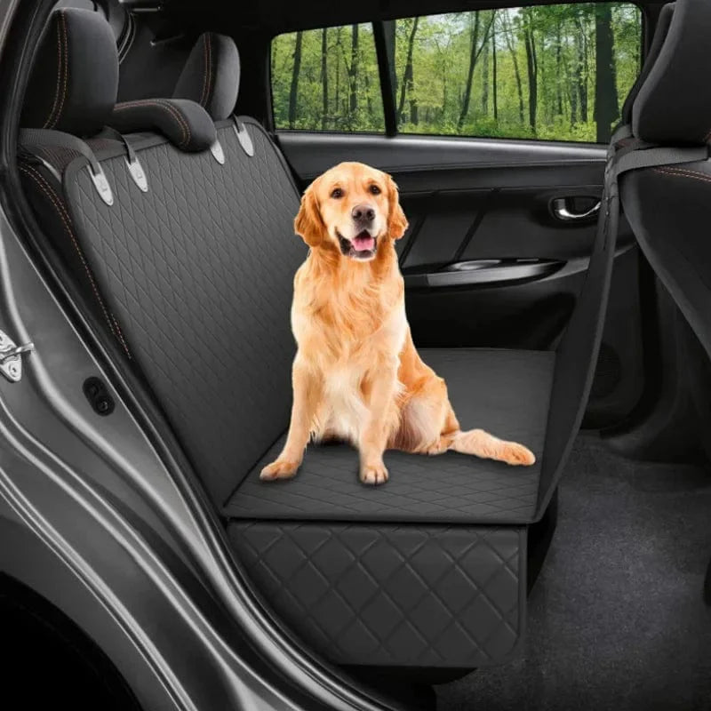Avelena | Hund Auto Sitzbezug 100% Wasserdicht Haustier Hundetransport Reisematte Hängematte für Kleine Mittelgroße Große Hunde Autositz Sicherheitskissen