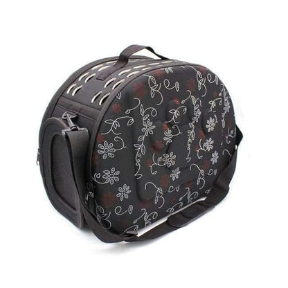 Avelena | Haustier Hund Katze Trage Tasche Atmungsaktive Outdoor Schultertaschen Reisetasche Faltbare Tragebox Zusammenklappbarer Käfig Tragetasche Handtasche