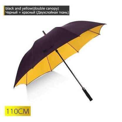 Avelena | 130Cm Großer Regenschirm Herren Golf Regenschirm Winddicht Doppel-Lagig Automatischer Langgriffschirm Damen Herren