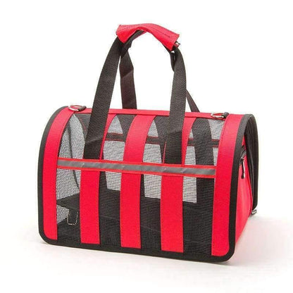 Avelena | Kleine Hundereise Tasche Haustierträger Tragbare Haustierträger Handtasche Atmungsaktive Welpen Hundetasche S-L